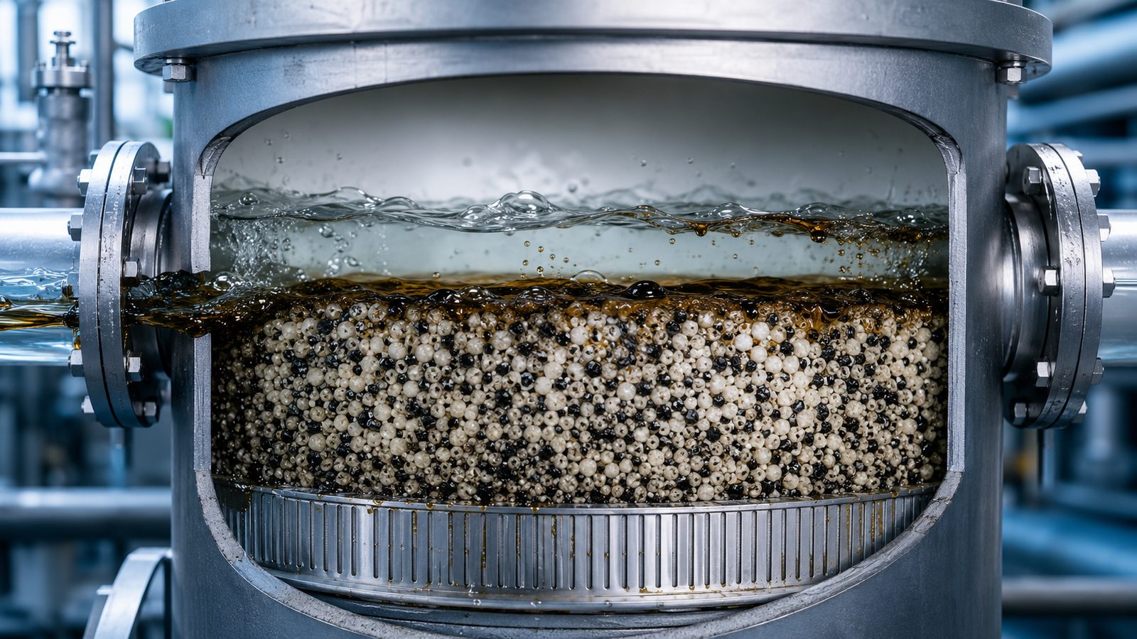 Oily wastewater treatment