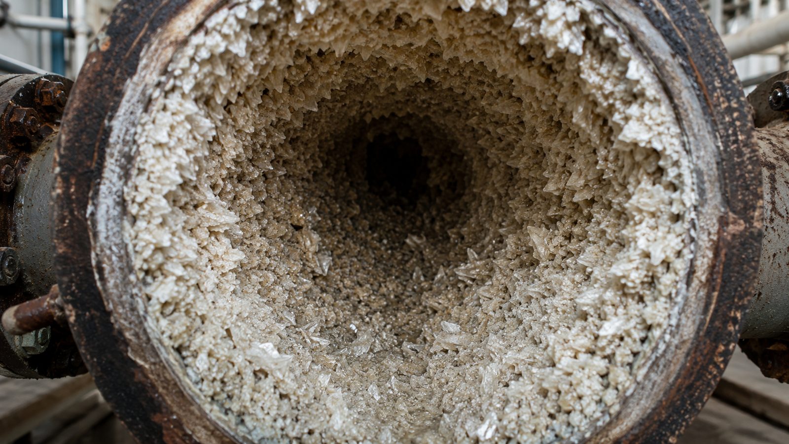 Struvite removal
